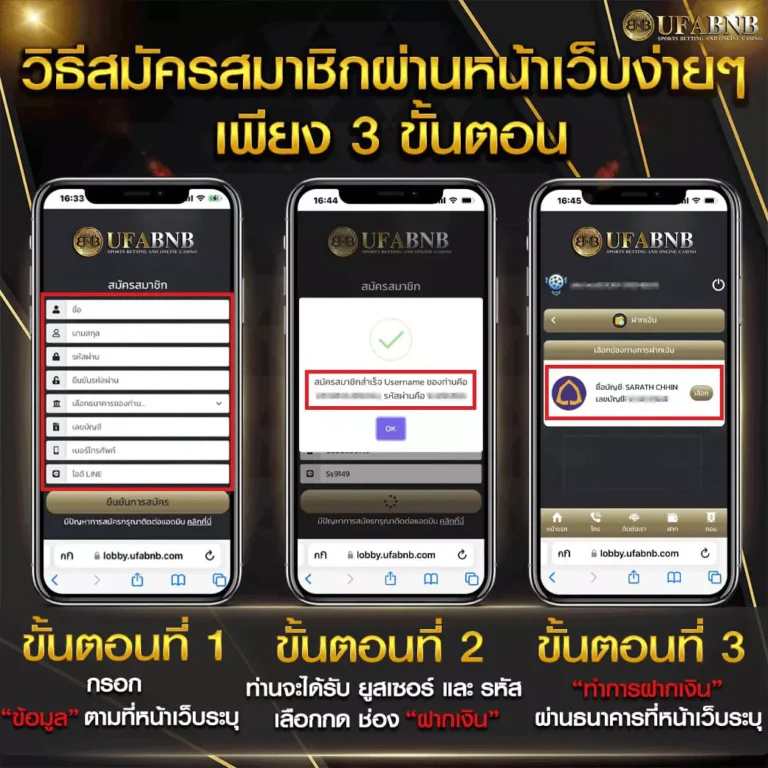 ขั้นตอนสมัครสมาชิก